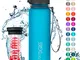 720°DGREE Bottiglia d'Acqua “uberBottle“ - 500ml +Infusore, Tritan Senza-BPA, Prova di Per...