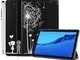 Ash-case Custodia Cover per Huawei MediaPad M5 Lite LTE(10,1 Zoll), Support de Coque ultra...