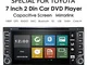 7 Inch In Dash Universal Car Stereo Lettore DVD Double Din Supporto radio di navigazione B...