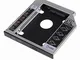 Adattatore HDD/SSD SATA III per drive CD/DVD/Blu-Ray altezza 12.7mm