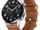 HUAWEI Smartwatch Watch GT 2(46mm), Marrone (Pebble Brown)