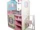 Teamson Kids Fasciatoio Doubleface Legno casa per Bambole 45 cm TD-11460A