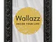 Wallazz Cornice portafoto in legno da parete, Made in Italy, stile classico chic, dimensio...