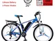 Biciclette Elettriche Per Adulto, in Lega Di Magnesio Ebikes Biciclette All Terrain, 26" 3...