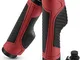 VANGE Manopole Bici, Maniglie Manubrio Bici,2PCS Rubber Grip, in Gomma Ergonomica Antisciv...