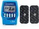 Compex Fit 3.0 Elettrostimolatore, Blu & Performance Elettrodo a Snap, 1 Uscita, 5x10, 2 P...