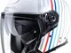 Caberg CASCO FLYON BAKARI WHITE/SILVER/BMW COLORS XL
