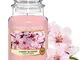 Yankee Candle Candela profumata in giara grande | Fiore di ciliegio | Durata Fino a 150 Or...