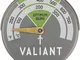 Valiant FIR116 - Termometro magnetico, Verde/ Grigio, 63 mm