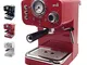ARIELLI KM-501 Modello 2019 Macchina Caffè Espresso Macinato/Cialde 2 Filtri per 1/2 tazze...