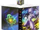 WELLXUNK Porta Carte Pokemon Album Pokemon Pokemon Carte Album Raccoglitore Carte Pokémon,...