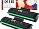 CSSTAR MLT-D111S Sostituzione Compatibile per Toner Samsung MLT-D111S MLT-D111L per Toner...