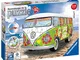 Ravensburger- Camper Volkswagen Hippie Puzzle 3D, Multicolore, 30 x 14 x15 cm, 12532