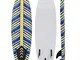 vidaXL Tavola da Surf Design Foglia Adulti Bambini SUP Paddle Sport Acquatico