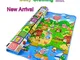 Geagodelia Tappetino Strisciante per Bambini Toddler Crawl Gioca a Gioco Picnic Carpet Sim...