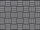 Mosaico metallo solido Acciaio inossidabile opaco grigio spesso 1,6 mm ALLOY Basketweave-S...