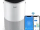 LEVOIT Purificatore d'Aria Smart con APP e ALEXA, Depuratore CADR 400m³/h fino a 83m², 24d...