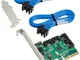 HighPoint RR640L 4 Port RocketRAID 640 Lite Internal PCI-e 2 x 4 to SATA 6Gb/s Raid Contro...