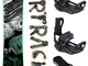 Airtracks Snowboard Set - TAVOLA STEEZY Wide 160 - ATTACCHI Master XL - SB Bag