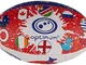 OPTIMUM - Pallone da Rugby Giapponese, Unisex, Misura 5, Colore: Bianco