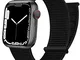 AdMaster Cinturino Sportivo in Nylon Compatibile con Apple Watch 42mm 44mm 45mm, Elastico...