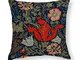 Federa decorativa per cuscino con William Morris Compton, 45 x 45 cm, in cotone, con cerni...