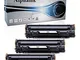 Alphaink 3 Toner Compatibili con HP CE285A 85A per stampanti HP LaserJet Pro P1102 P1102W...