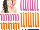 32pcs bigodini per capelli a spirale magici riccioli a spirale kit per lo styling senza ca...