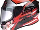 Suomy Casco Speedstar Asymmetric, Orange Fluo, M