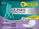 4 X PANNOLONI SAGOMATI LINES SPECIALIST per Adulti Super Maxi incontinenza