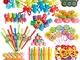 THE TWIDDLERS - Gadget Feste Compleanno Bambini - Confezione da 120 Pezzi Giocattoli Assor...