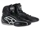 Alpinestars FASTER 2  Scarpe, Nero/Argento, 38