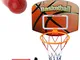 Bambini Canestro Basket da Camera Sport Basket Tabellone Giocattoli Giochi all Esterni e I...