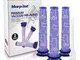 morpilot Filtro per Dyson 3pcs Filtro lavabili compatibili con aspirapolvere V8 V7 V6 DC58...