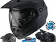 Casco Caberg Tourmax Matt Gunmetal Grigio Opaco modulare enduro helmet casque modularhelm...