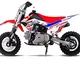 Pitbike Motocicletta Da Motocross 90cc Lem Motor RF Kid Rosso