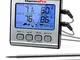 ThermoPro TP17 Termometro Cucina Digitale a Doppia Sonda con Modalità Timer e Display LCD...