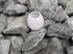 (5 kg) pietre da sauna Diabas (prelavate) 50-80 mm + tazza da sauna come set.
