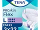 mutande assorbenti per incontinenza Case Saver 3 x TENA Flex Maxi Grande (85-125cm / 33-49...