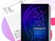 LogicaShop Ricambio Calendario da Tavolo Perpetuo Anno 2021 - Blocco 320 Pagine - Dim. 8,5...