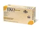 EKO Plus EKOCL8 Guanto Monouso in Puro Lattice di Gomma Naturale, Non Sterile, Misura L, 1...