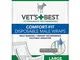 Vet S Best Comfort Fit wrap usa e getta per cane maschio con indicatore di umidità, Confez...