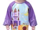 Lazzon Grembiule Pittura Bambini Maniche Lunghe All'asilo Scuola Bavaglino Impermeabile Sm...