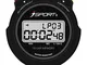 iSport JG021 Pro - Cronometro digitale, colore: Nero