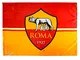Bandiera 100X140 Grande Orizzontale A.S. Roma Prodotto Ufficiale Magica Lupa Idea Regalo