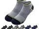 Lucchetti Socks Milano Calze da Lavoro Estive Uomo Corte Fantasmini Uomo Cotone Calzini Uo...