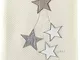 Copertina Culla Rombetto Picci Stella Converse Ricamato Cod.PC1021409 Var 09 Panna Sabbia