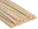 Satinior 100 Pezzi Rattan Legno Bastoncini Rattan Legno Reed Bastoncini Essenziale Olio Ra...