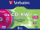 Verbatim CD-RW 80MIN Datalife PLUS - Confezione da 5