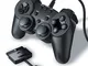 CSL - Gamepad per Playstation 2 - PS2 Contoller con cavo - Dual Vibration - Joypad Control...